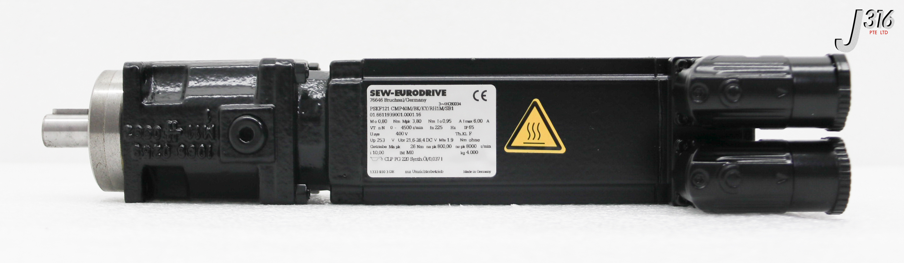 244様 36670 SEW-EURODRIVE SYNCHRONOUS SERVO MOTOR (NEW) PSKF121 CMP40M